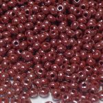 Rocaille 11/0 Czech seed beads - Lustered Terracota - 10 gram