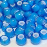 Rocaille 32/0 Czech seed beads - Cornelian Blue - 10 gram