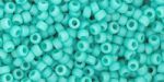 Toho Round 11/0 Opaque-Frosted Turquoise TR-11-55F 10 gram