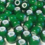 Rocaille 33/0 Czech seed beads - Cornelian Green 53712 - 10 gram