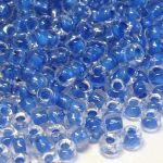 Rocail 8/0 Blue Lined Crystal 10 gram