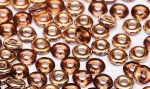 O bead ® 1 x 3,8 mm Amethyst Capri Gold  5 gram