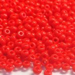Rocail 10/0 Opaque Coral Red 93170 -50 gram