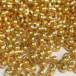 Koraliki Farfalle Preciosa 4mm -  Metallic Gold -10 gram