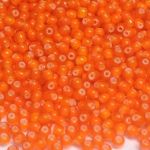 Rocaille 11/0 Czech seed beads - Cornelian Orange - 50 gram