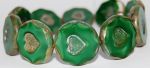 Koraliki Czech Glass Beads Heart 21x0,5mm