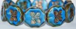 Koraliki Czech Glass Beads Butterfly 26mm - 1 szt