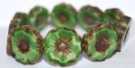 Koraliki Czech Glass Beads Hawaii Flower 22mm