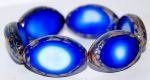 Koraliki Czech Glass Beads Table Cut Ovals 30/20mm