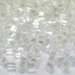 Preciosa Hexagon Bugle Crystal 1,7 mm 10 gram