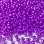 Rocaille 9/0 Czech seed beads - Opaque Violet - 10 gram