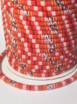 Sznurek/rzemień Masajka-Etniczny bawełniany szyty 6 mm -1m