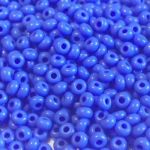 Rocaille 9/0 Czech seed beads - Opaque Dark Perwinkle col 33040 - 10 gram