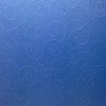 Karton A4 tłoczony -arabeski -royal blue 220g/m2 - 1 szt