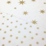 Papier A4 drukowany 2-stronnie- stars - white/gold 130g/m2 - 1 szt