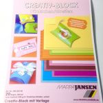 Zestaw papierów A4 Creativ Block - kropki/ paski Blok/20kartek