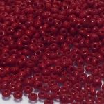 Rocaille 10/0 Czech seed beads - Opaque Brown Cherry col 93210 - 10 gram