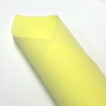 Foamiran - pianka irańska 0,08 mm 60x70cm Flowering Lime / jasnożółty