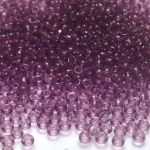 Rocaille 10/0 Czech seed beads - Transparent Amethyst col 20010 - 10 gram