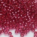Rocaille 10/0 Czech seed beads - Silver Lined Burgundy - 10 gram
