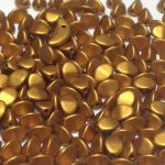 Pinch Beads 5x3mm Brass Gold 01740 - 5 g (ok.60 szt.)