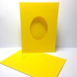 Baza kartki A6 (10,5x14cm)  Passe Partout yellow- 1 szt