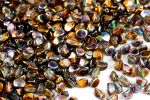 Pinch Beads 5x3mm Crystal Magic Copper - 5 g (ok.60 szt.)
