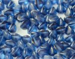 Pinch Beads 5x3mm Crystal GT Cerulean Blue - 5 g (ok.60 szt.)