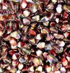 Pinch Beads 5x3mm Crystal Magic Wine - 5 g (ok.60 szt.)