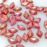 GemDuo  8x5mm  chalk red terracota - 5 gram (ok 44 szt)