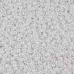 Beads Toho Round 8/0 Opaque Lustered White TR-08-121 10 gram