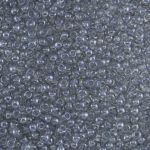 Toho Round 8/0 Transparent - Trans Lustered Black Diamond TR-08-112 10 gram