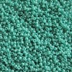Perline Toho Round 8/0 Opaque Lustered Turquoise TR-08-132 10 gram