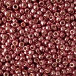 Beads Toho Round 8/0 Permanent Finish Galvanized Pink Lilac TR-08-PF553 10 gram
