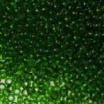 Beads Toho Round 8/0 Transparent Grass Green TR-08-7B 10 gram