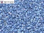 Miyuki Delica 11/0  Opaque Matte Glazed Rainbow Blue Iris DB2317-  5 gram