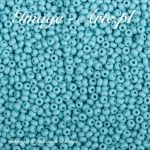 Rocaille 9/0 Czech seed beads - Opaque Turquoise col 63030 - 10 gram