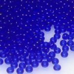 Rocaille 9/0 Czech seed beads - Transparent cobalt col 30080 - 10 gram