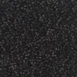 Miyuki Delica 15/0 Black Matted DBS0310 - 5 gram