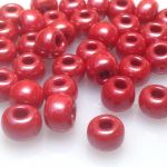 Rocaille 34/0 Czech seed beads - Opaque Sfinx Lt.Cherry col.98190 - 10 gram