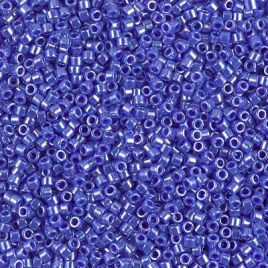 Miyuki Delica 11/0 DB1569 - Opaque Cyan Blue Luster  - 5 gram
