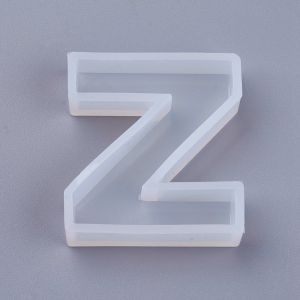 Forma silikonowa do żywicy  litera Z 44x39,5x10mm- 1 szt
