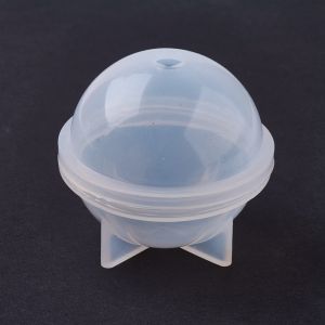 silcone moulds for resin  round 50 mm - 1 pc