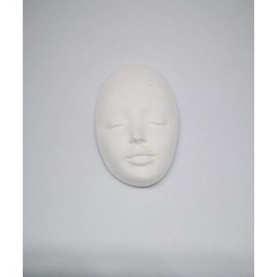 Odlew gipsowy twarzy kobiety  (4179 ) 4x3cm - 1 szt