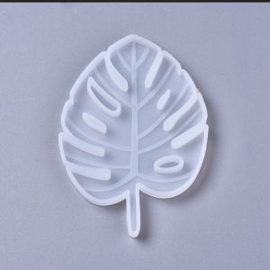 Forma silikonowa do żywicy - Leaf, 125x88x8mm - 1 szt