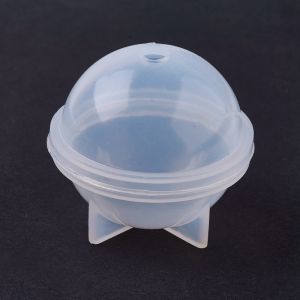 silcone moulds for resin  round 40 mm - 1 pc