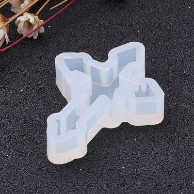 silcone moulds for resin  CROSS - 38,5x28,5x7 mm - 1 pc
