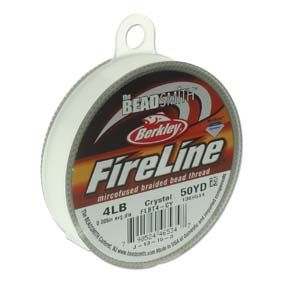 Nici Fireline 4 lb (0,12mm|) crystal ok. 45,5m -szpulka