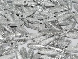 Dagger Beads 3/11mm : Crystal Etched Labradol Full - 10 szt.