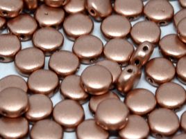 DiscDuo® Beads 6x4mm Vintage Copper (2 hole) - 10 szt
